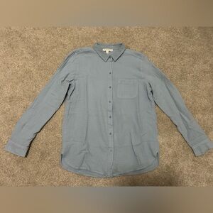 Anne Klein Gauze Shirt size: small